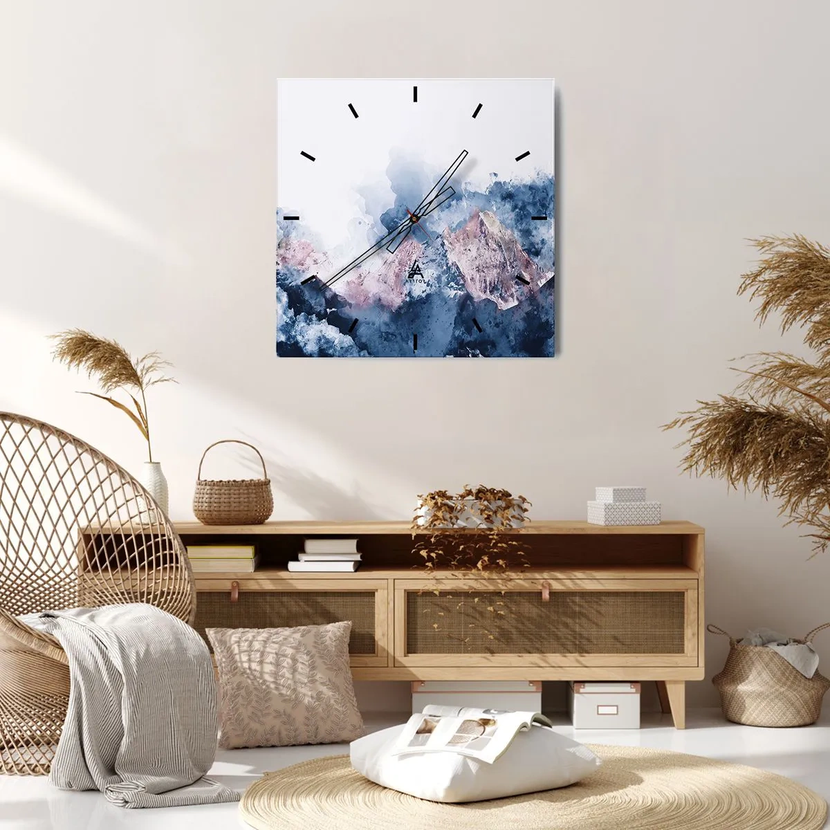 Wandklok - Klok - Dit zijn de toppers! - 30x30 cm