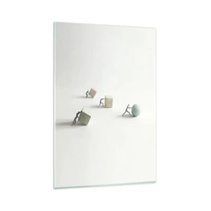 Schilderen op glas - Puur leven - 80x120 cm
