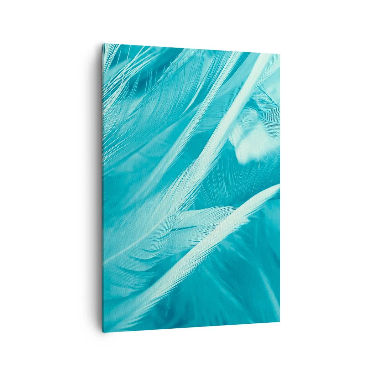 Schilderen op canvas - Verdrinken in pluisjes - 70x100 cm