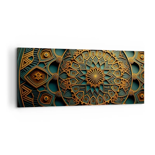 Schilderen op canvas - In Arabische sfeer - 100x40 cm