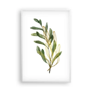 Poster in een witte lijst - Alles wat goed is - 61x91 cm