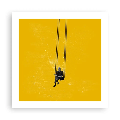 Poster - Dag als iedere dag - 50x50 cm