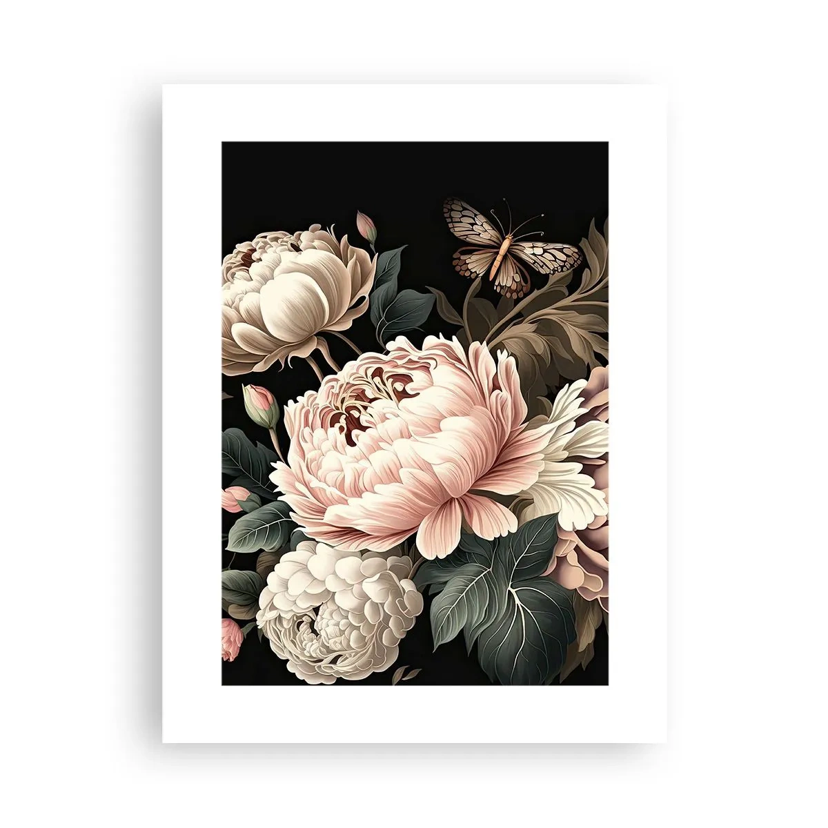 Poster - In barokstijl - 30x40 cm