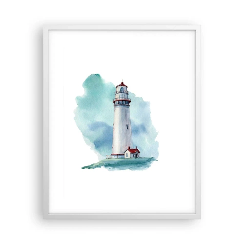 Poster in een witte lijst - Blue's zachtaardige zus - 40x50 cm