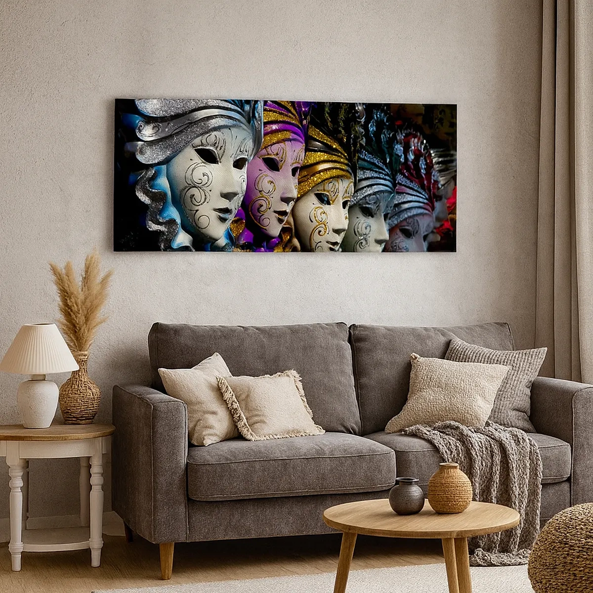 Schilderen op canvas - Mysterie in goud en zilver - 30x30 cm