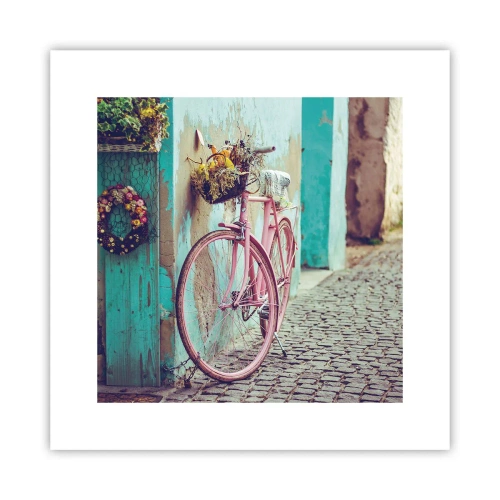 Poster - Ben zo terug - 30x30 cm