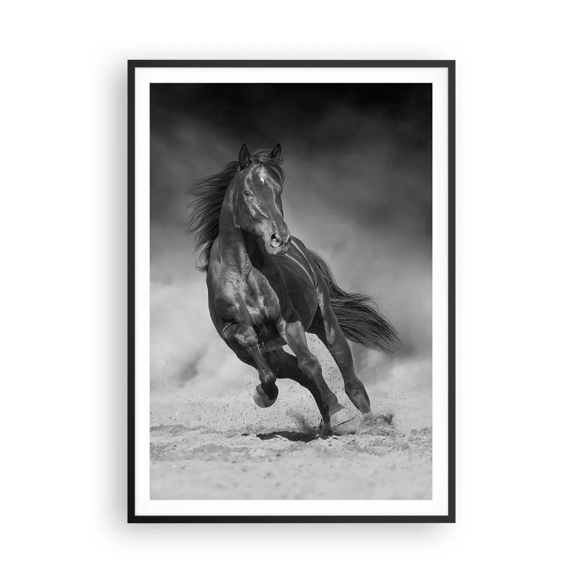 Poster in een zwarte lijst - De emir zelf waardig - 70x100 cm