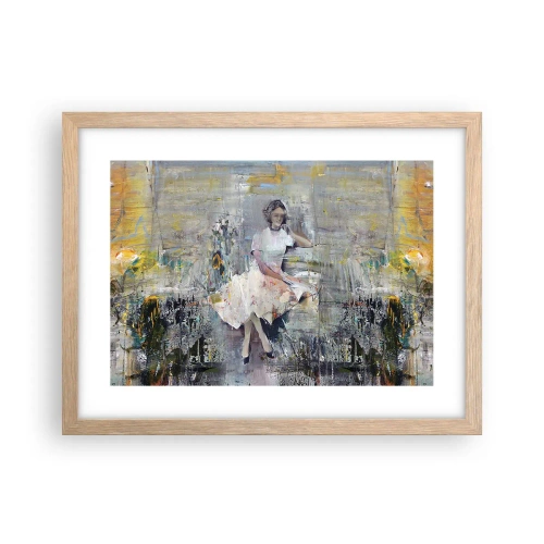 Een poster in een licht eiken lijst - Klassiek en modern - 40x30 cm