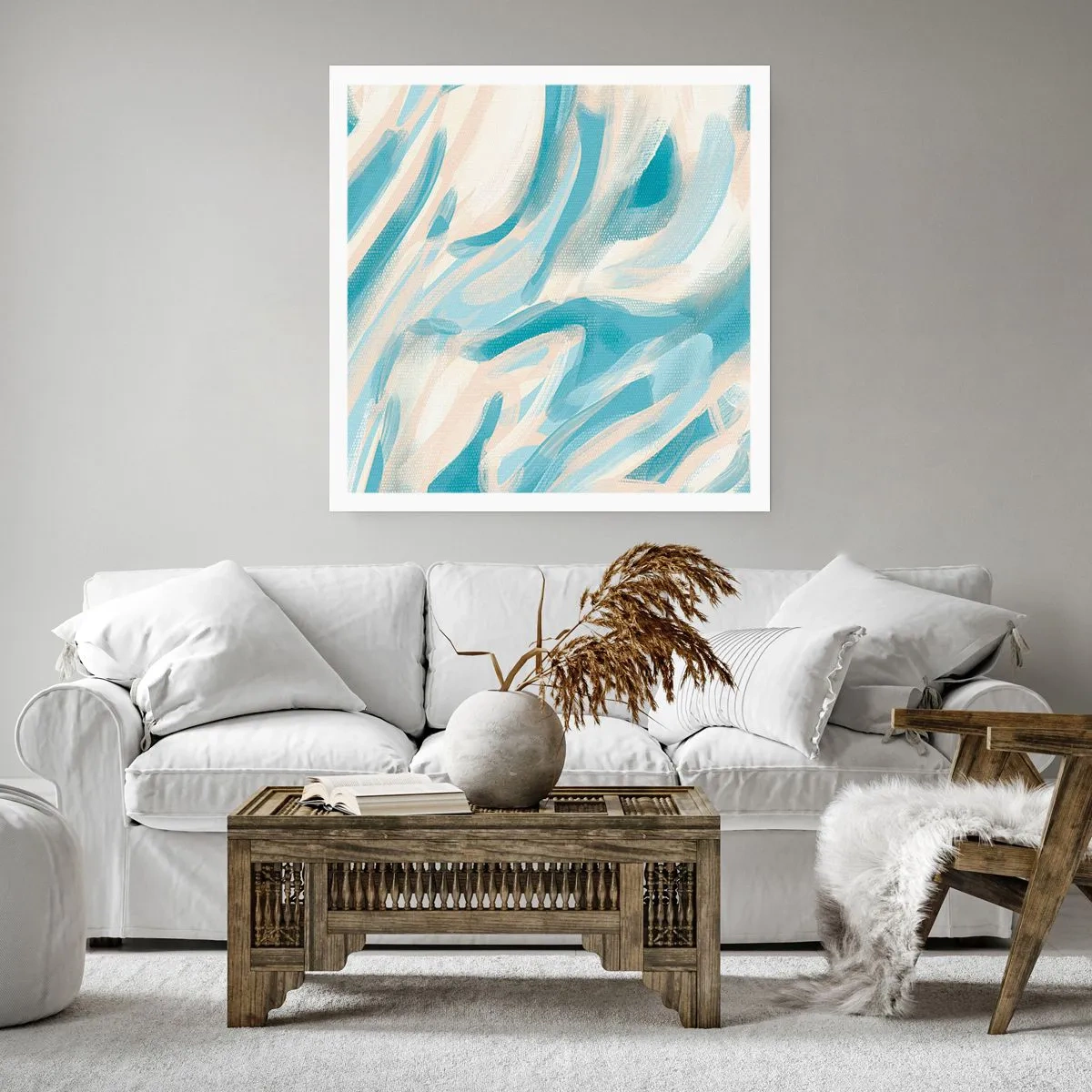 Poster - Lente briesjes - 50x50 cm