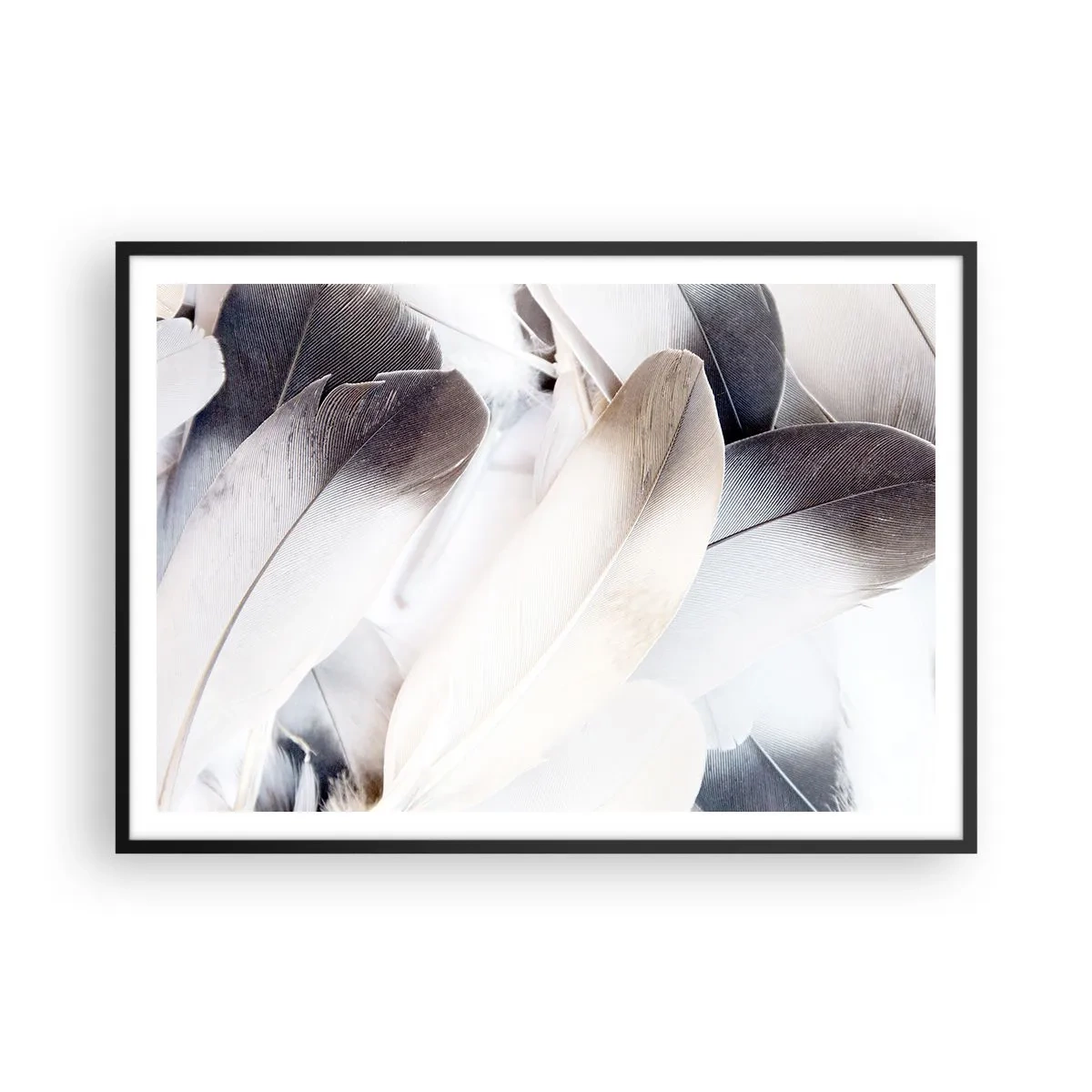 Poster in een zwarte lijst - Bijna engelachtig - 100x70 cm
