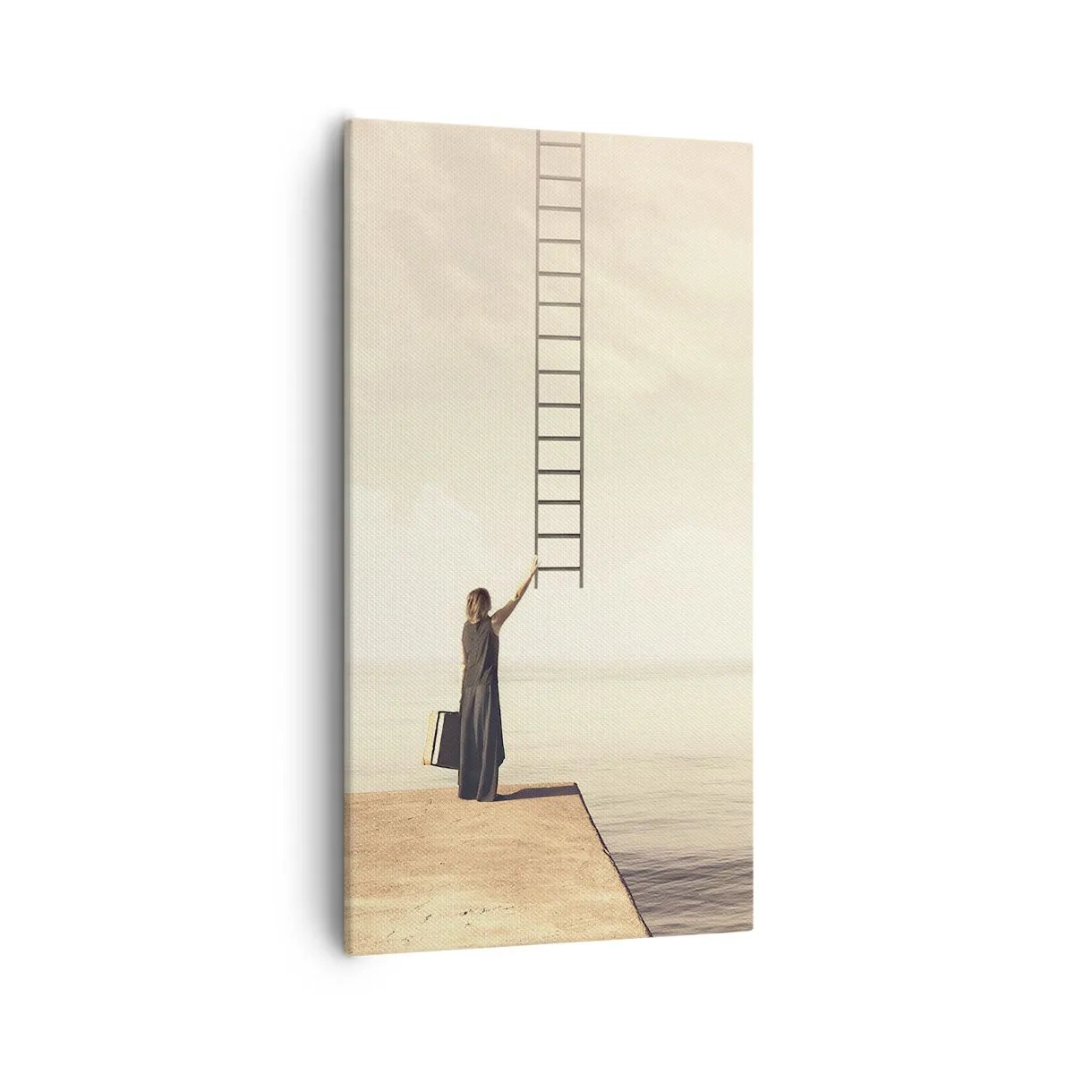 Schilderen op canvas - Een magische reis - 55x100 cm