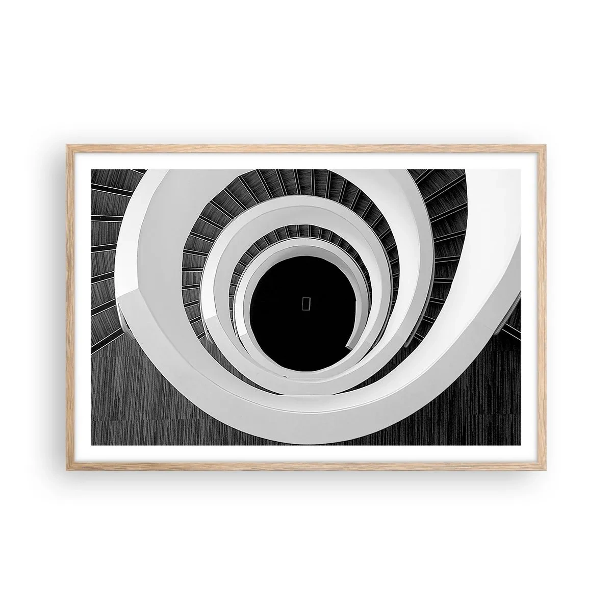 Een poster in een licht eiken lijst - Tot de kern van de zaak - 91x61 cm