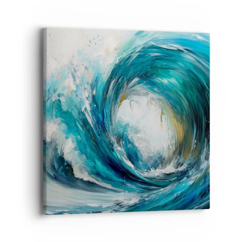 Schilderen op canvas - Zeeportaal - 40x40 cm