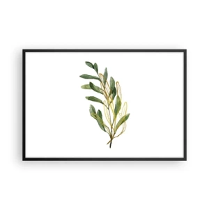 Poster in een zwarte lijst - Alles wat goed is - 91x61 cm