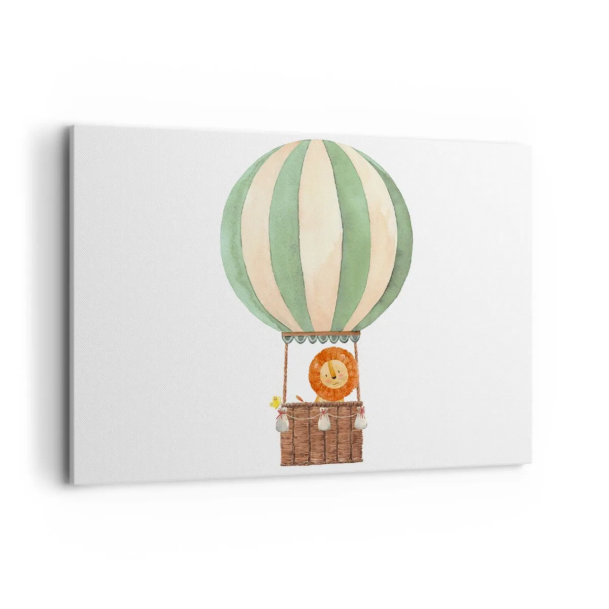 Schilderen op canvas - Leons reizen - 100x70 cm