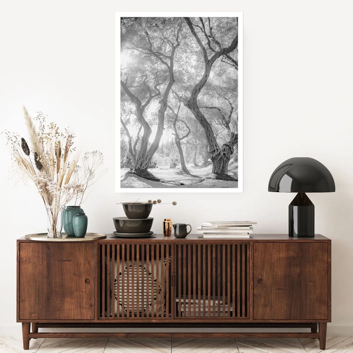 Poster - In de olijfboomgaard - 70x100 cm