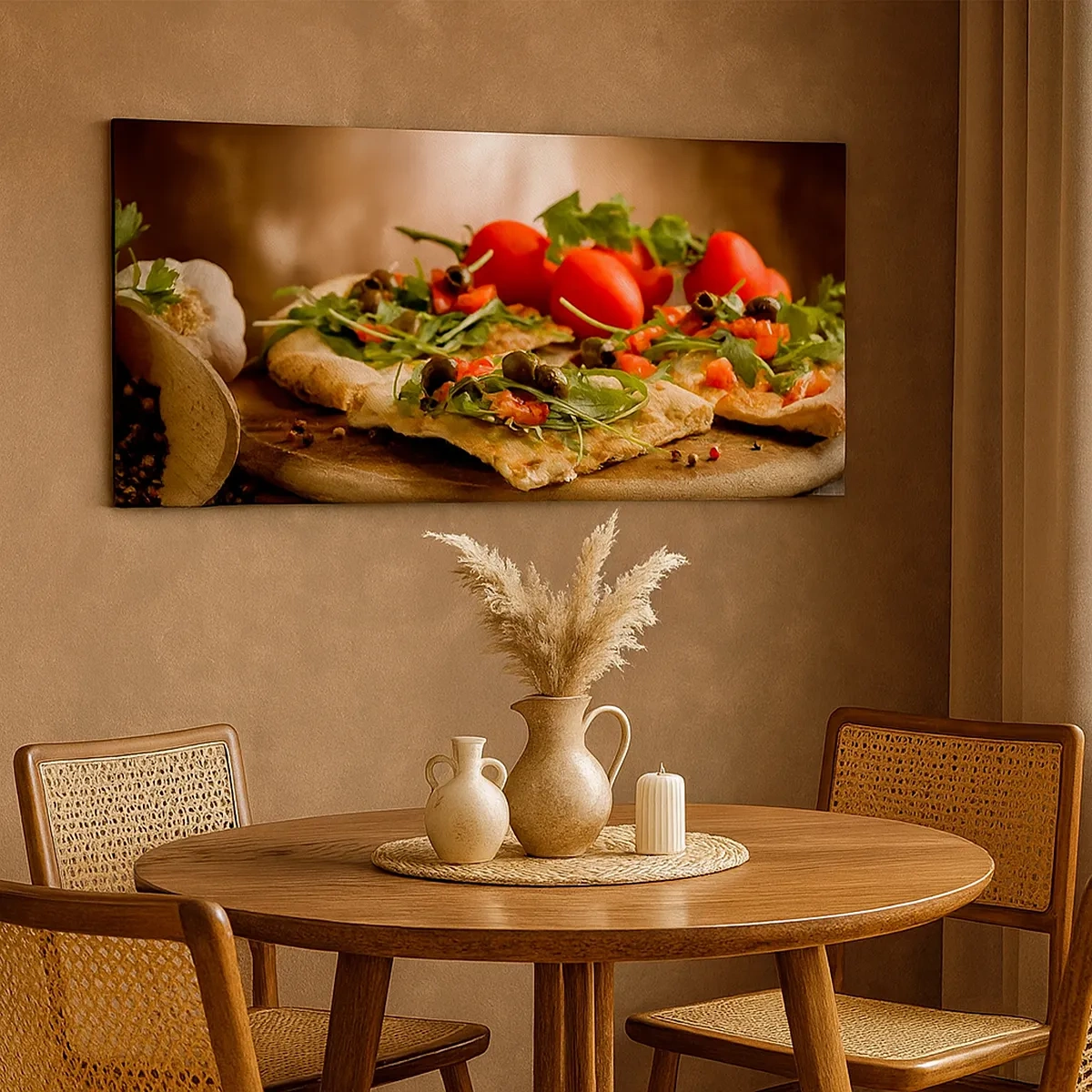 Schilderen op canvas - Recht uit de oven en uit de tuin - 30x30 cm