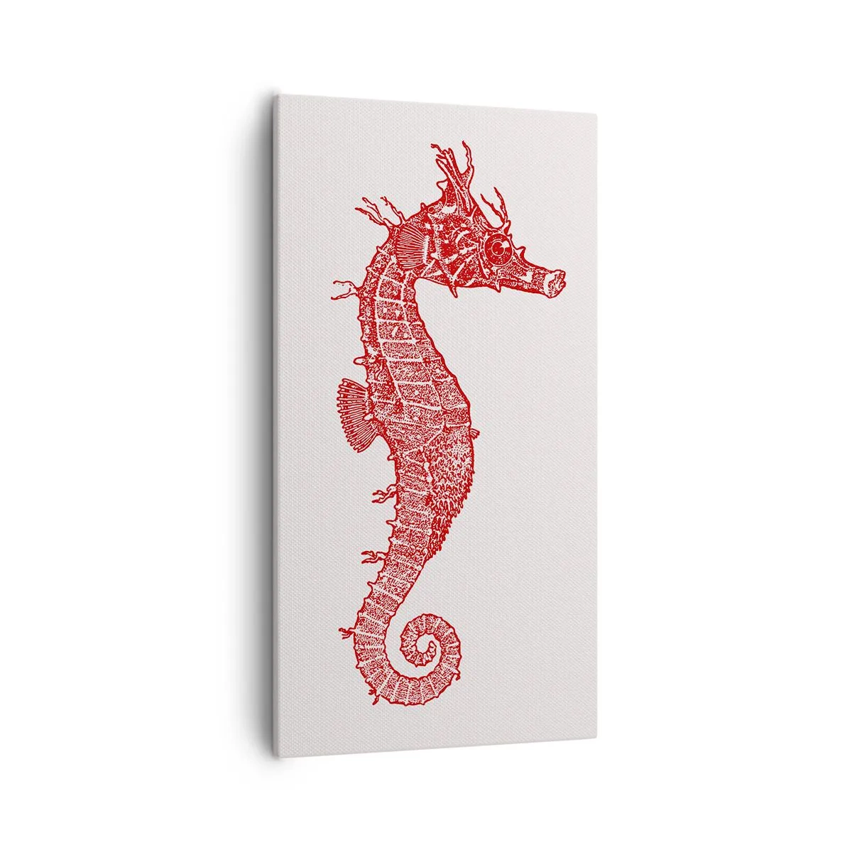 Schilderen op canvas - Een ingewikkeld wezen - 55x100 cm