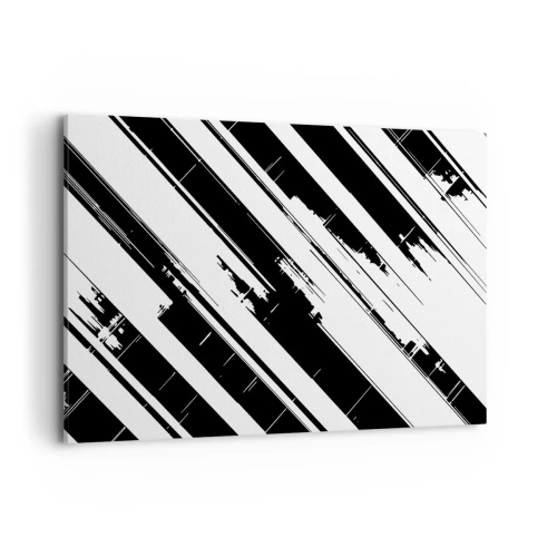 Schilderen op canvas - Een intense en dynamische compositie - 120x80 cm