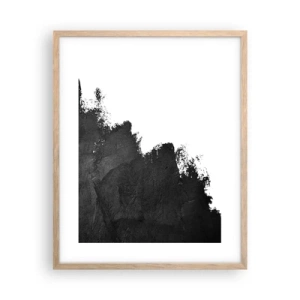 Een poster in een licht eiken lijst - Elementen: aarde - 40x50 cm