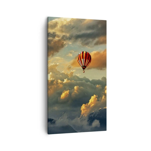 Schilderen op canvas - Ik vlieg omdat ik dat wil - 45x80 cm