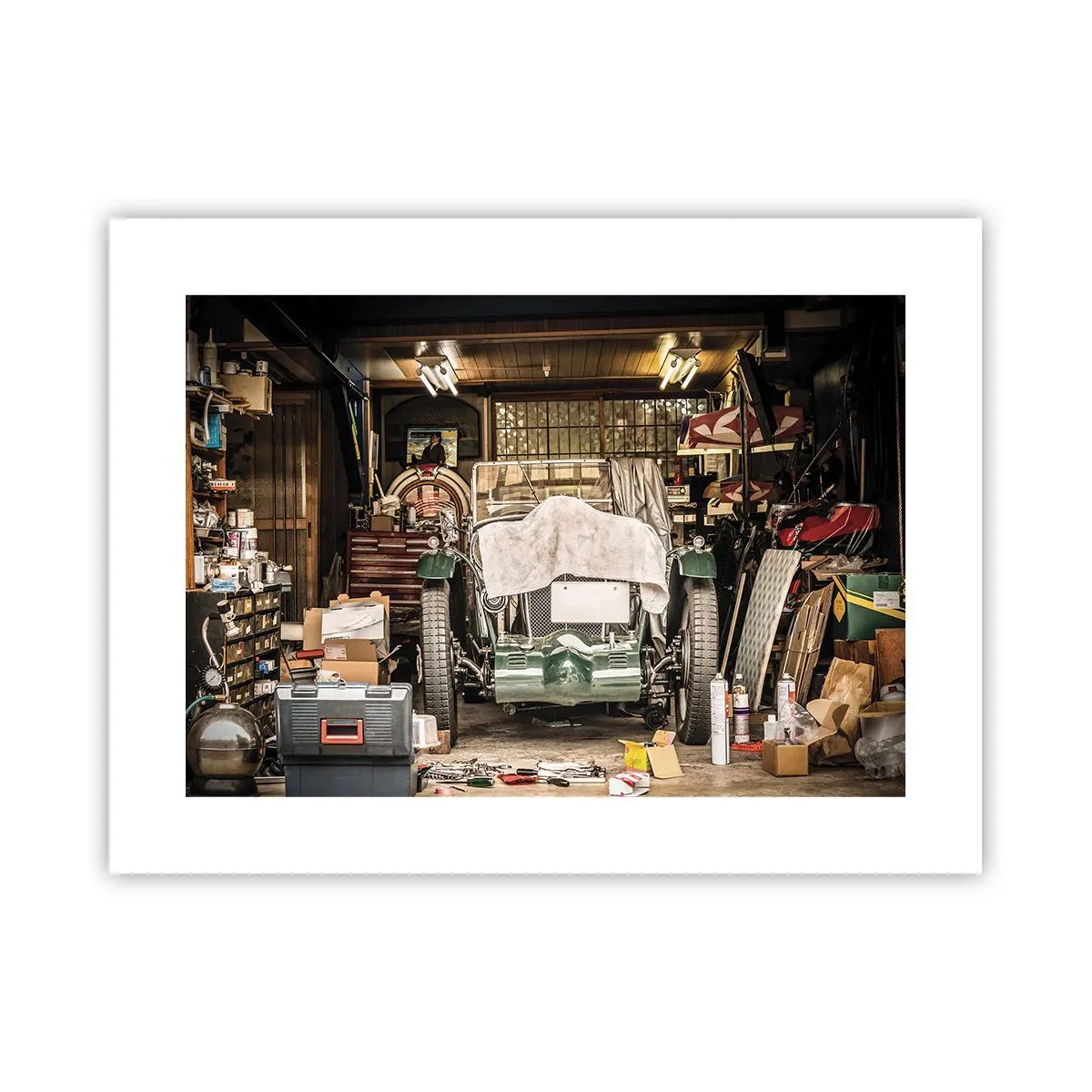 Poster - Terug naar het verleden - 40x30 cm