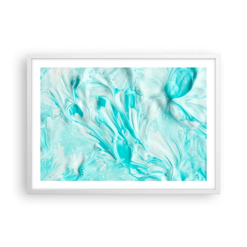 Poster in een witte lijst - Voor altijd samen - 70x50 cm