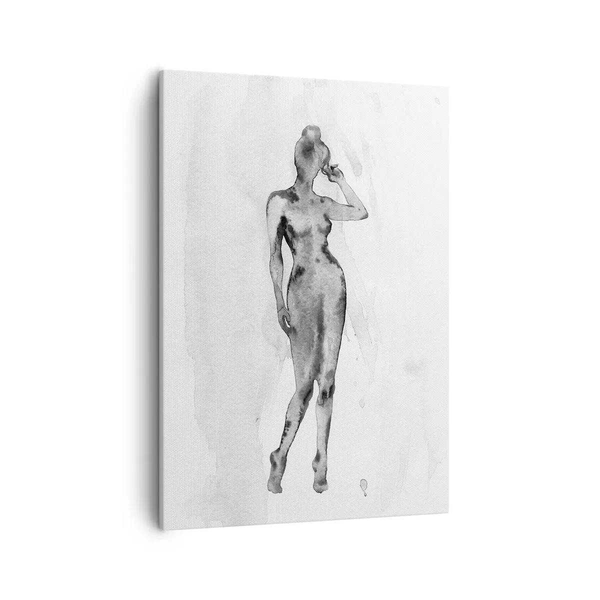 Schilderen op canvas - Een onderzoek naar het ideaal van vrouwelijkheid - 50x70 cm