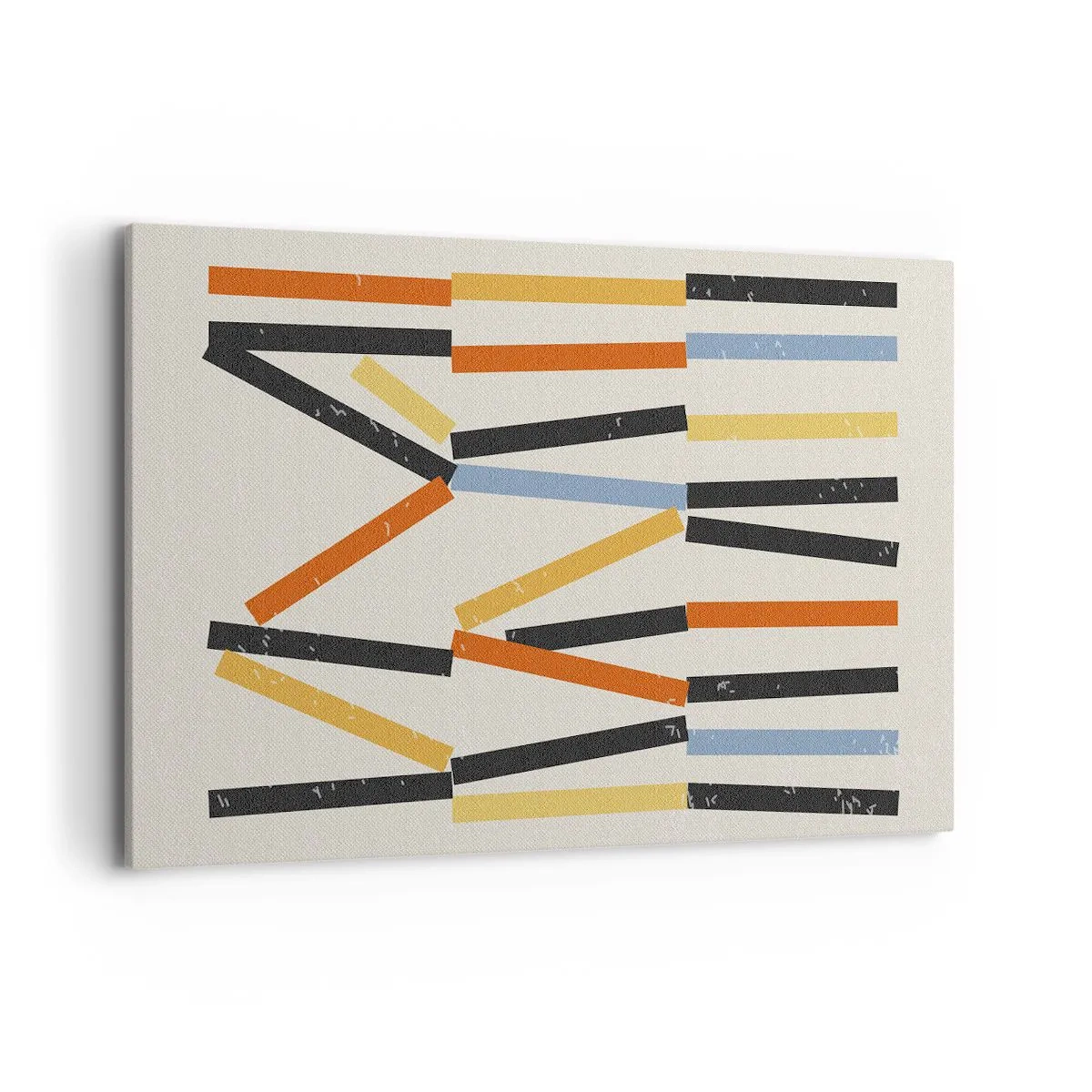 Schilderen op canvas - Compositie op goed niveau - 100x70 cm