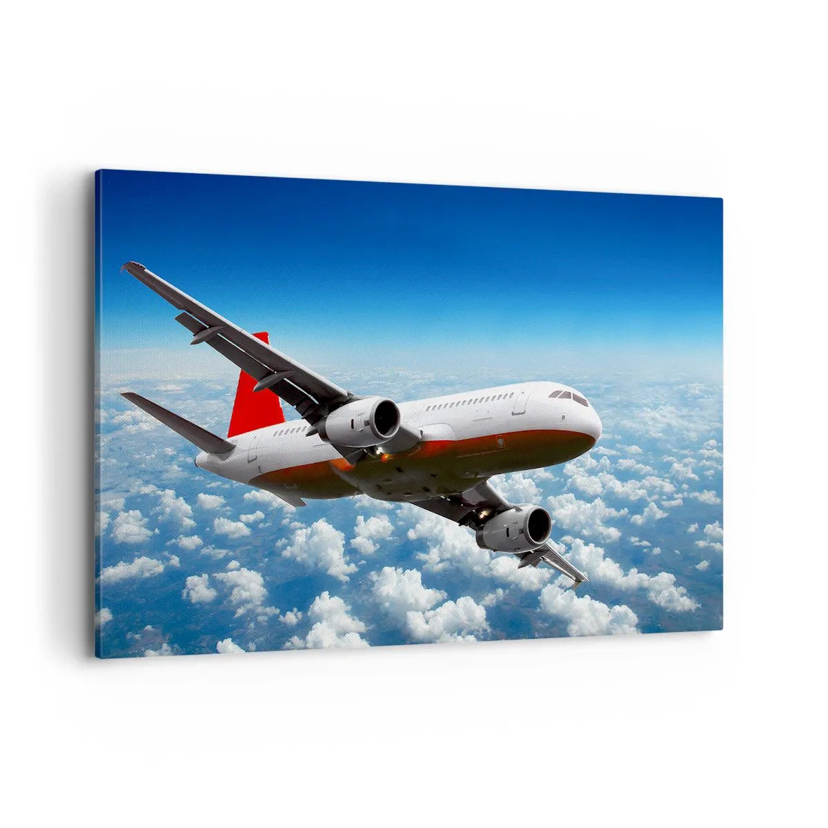 Schilderen op canvas - Even weg van alles - 120x80 cm