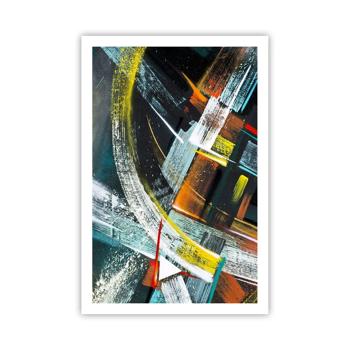 Poster - De energie van beweging - 61x91 cm
