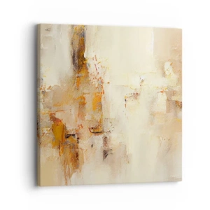 Schilderen op canvas - Ziel van Amber - 30x30 cm
