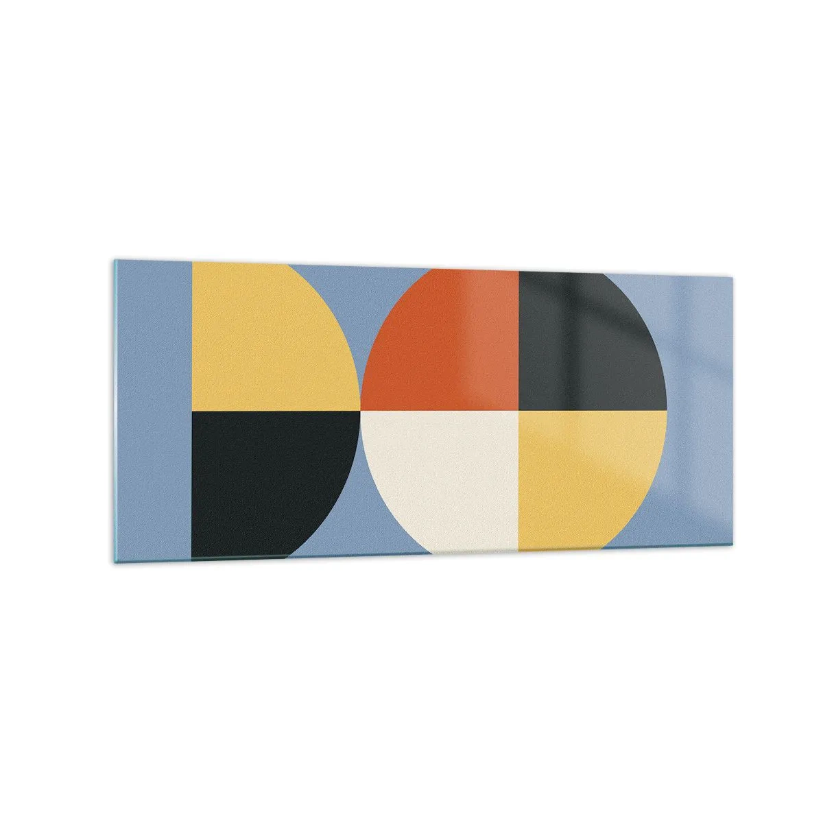Schilderen op glas - Kijk en tel - 120x50 cm