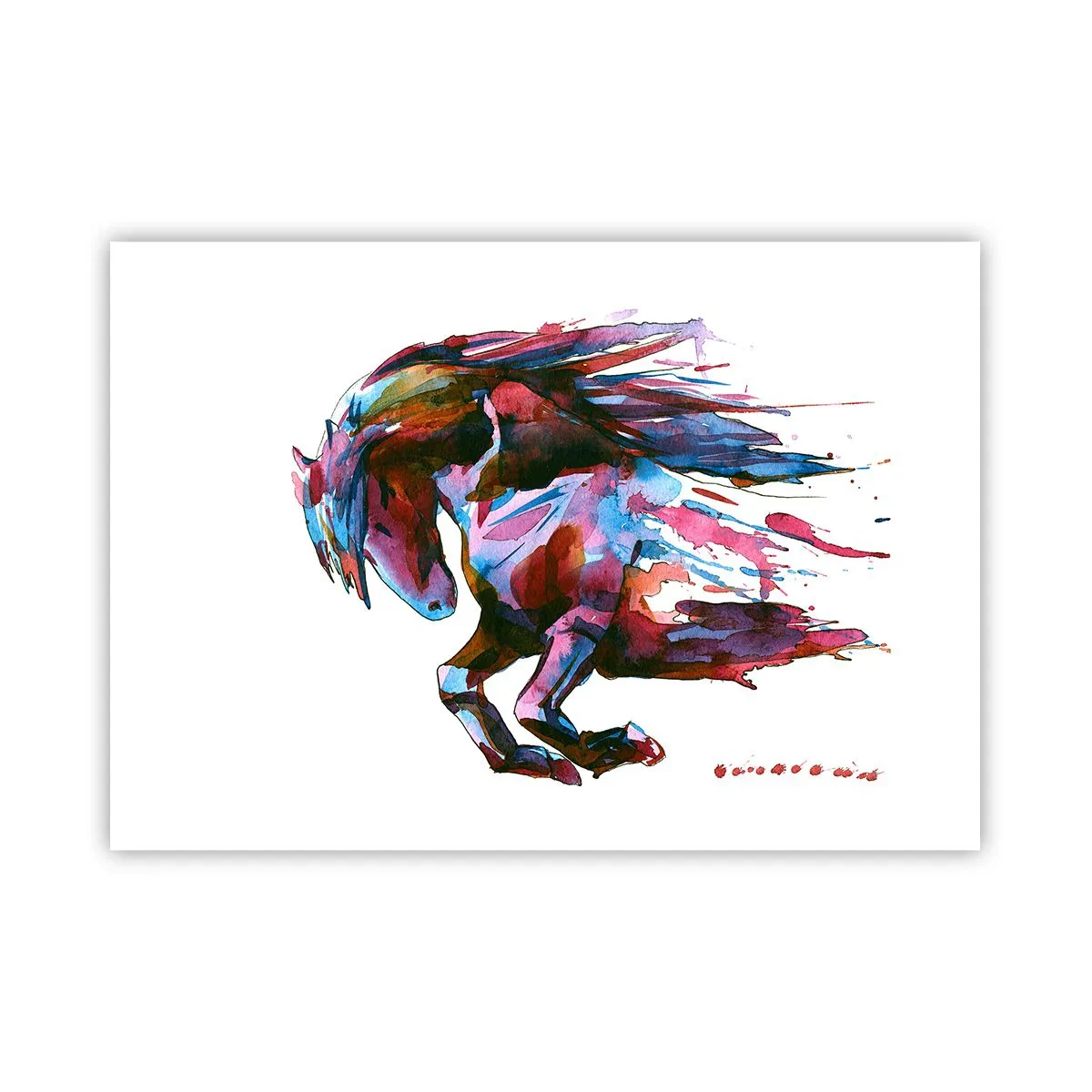 Poster - In vervoering - 100x70 cm