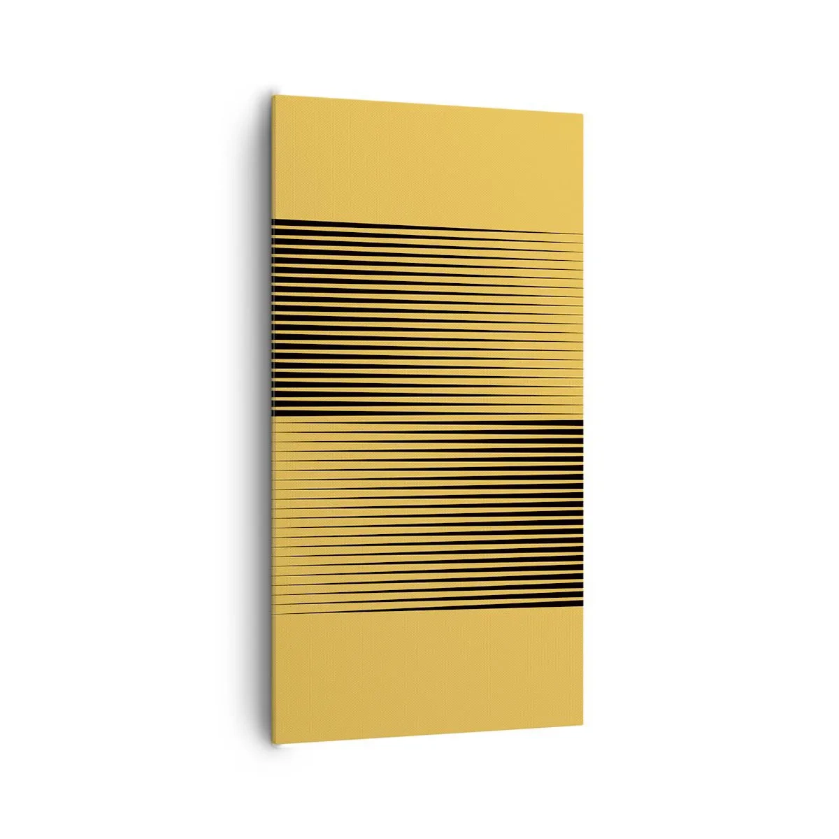 Schilderen op canvas - Vierkant van tegenpolen - 65x120 cm