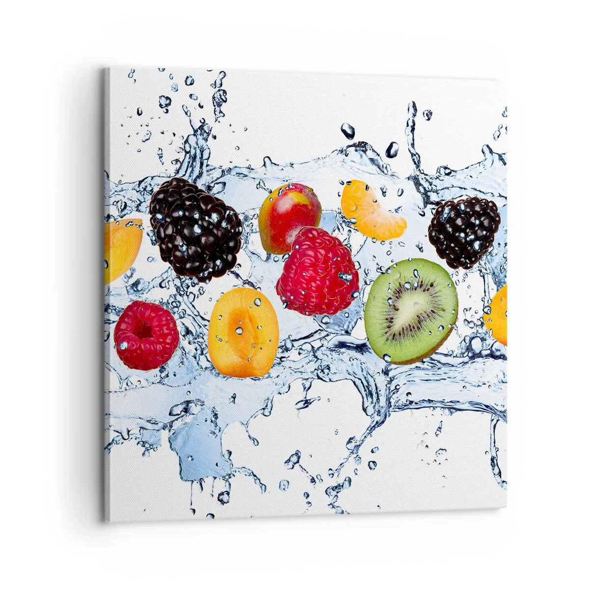 Schilderen op canvas - Veel plezier met ons - 60x60 cm