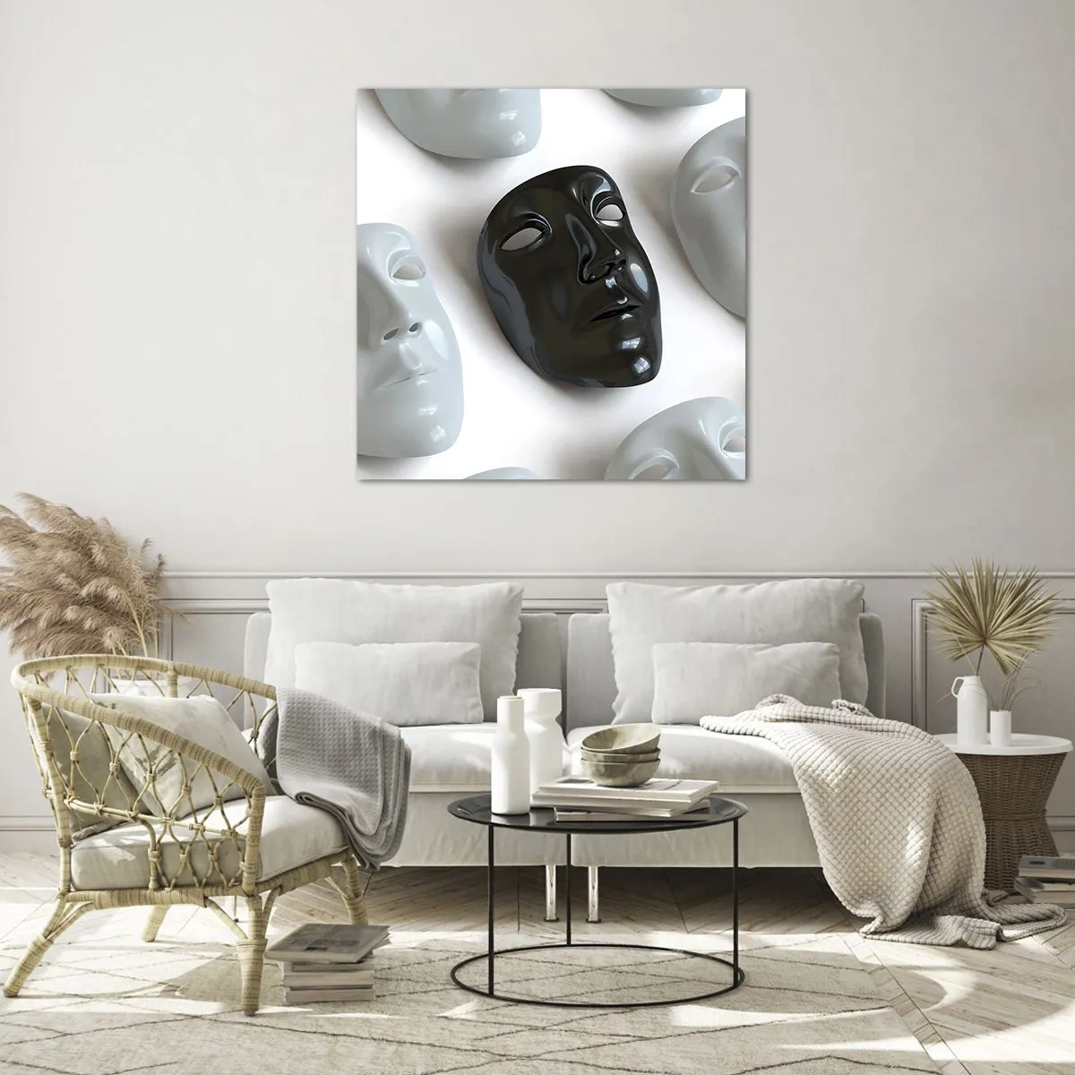 Schilderen op glas - Hoe opvallen? - 60x60 cm