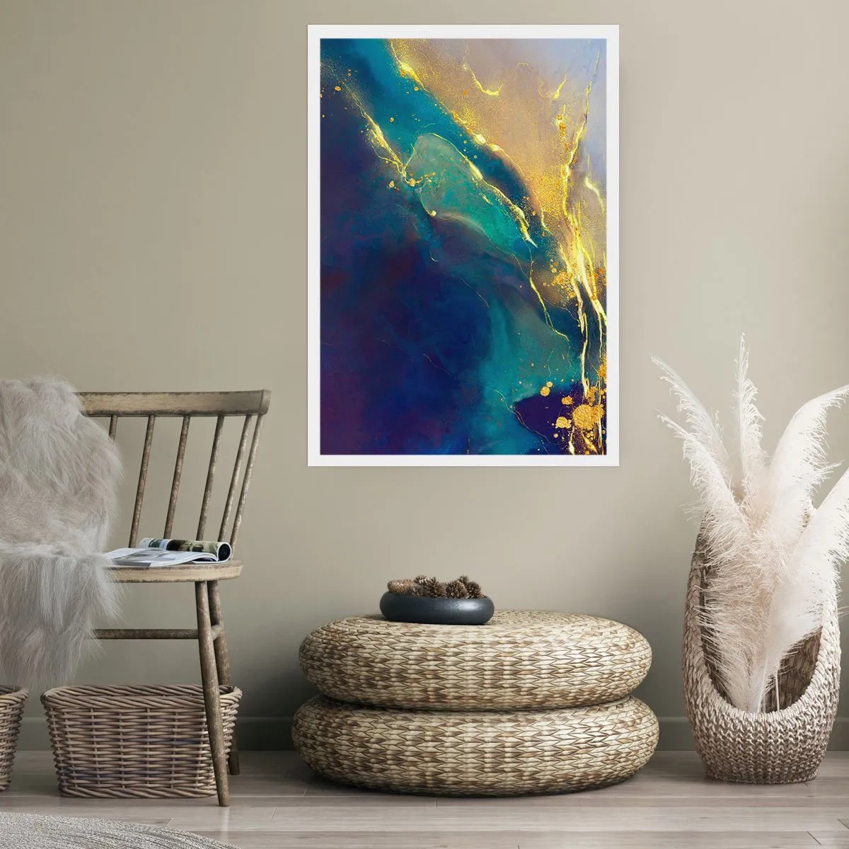 Poster - De gouden poel - 40x50 cm