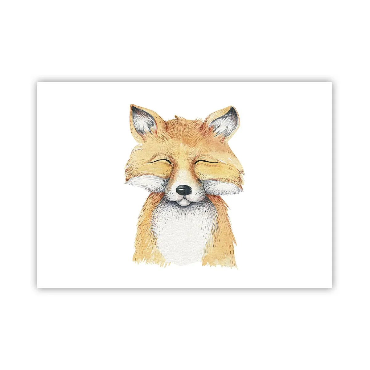 Poster - Vossenstemmingen - 100x70 cm