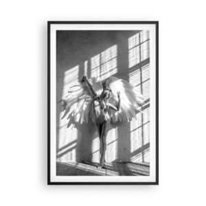 Poster in een zwarte lijst - Recht uit de hemel - 61x91 cm