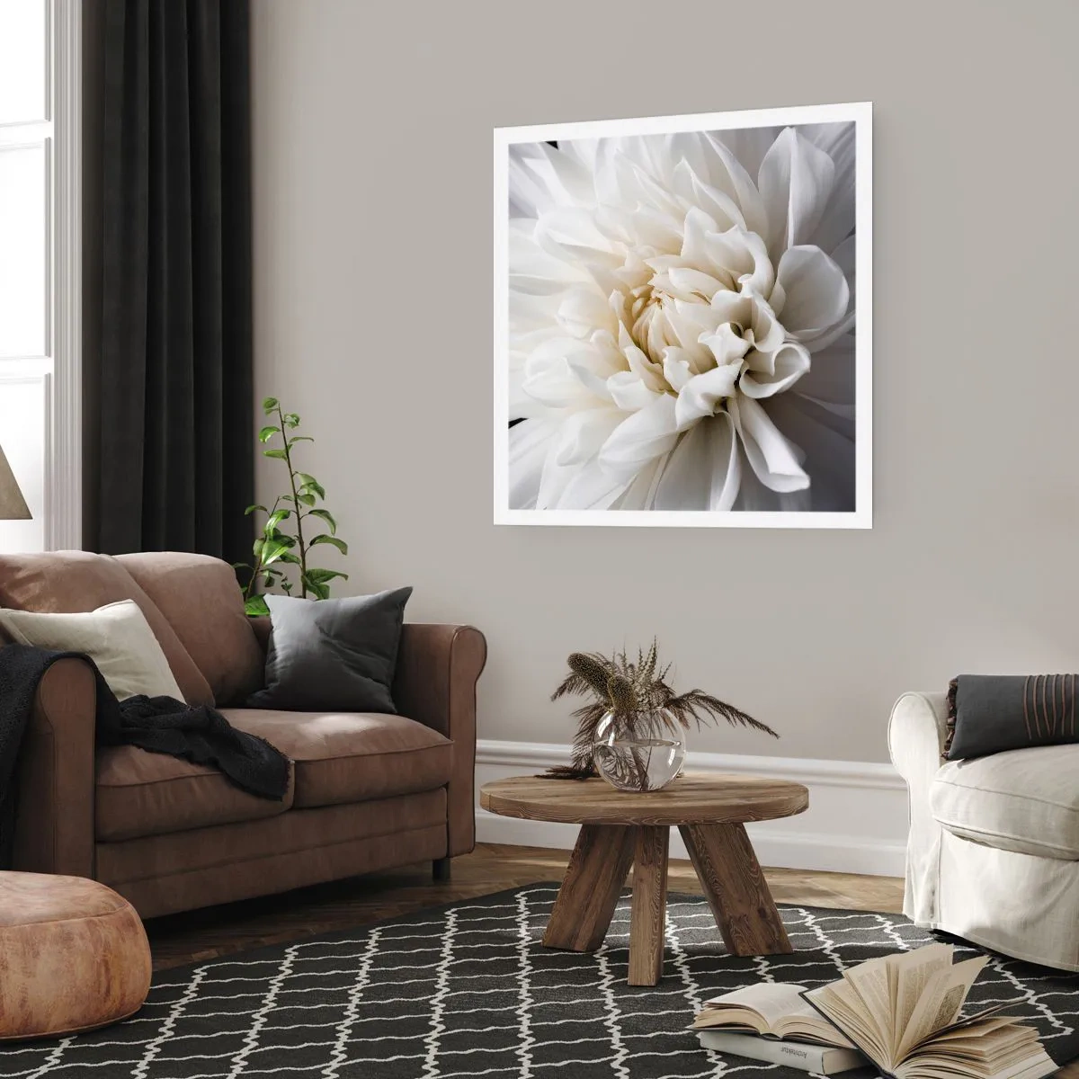 Poster - Ochtend van de bruid - 60x60 cm