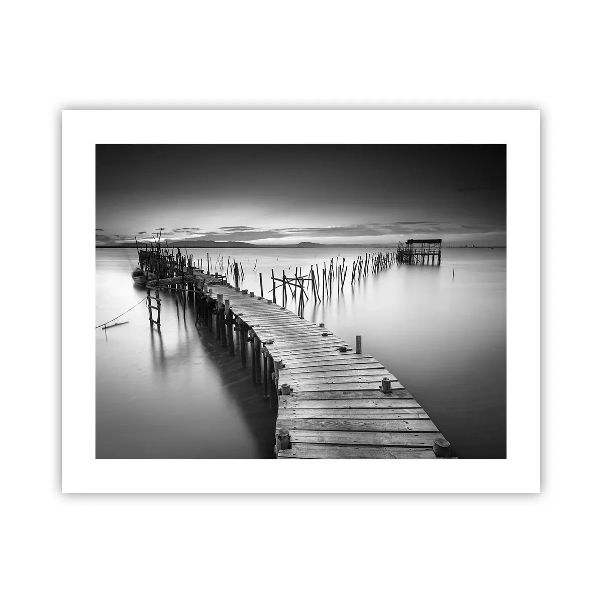 Poster - De rust van een vergeten kust - 50x40 cm