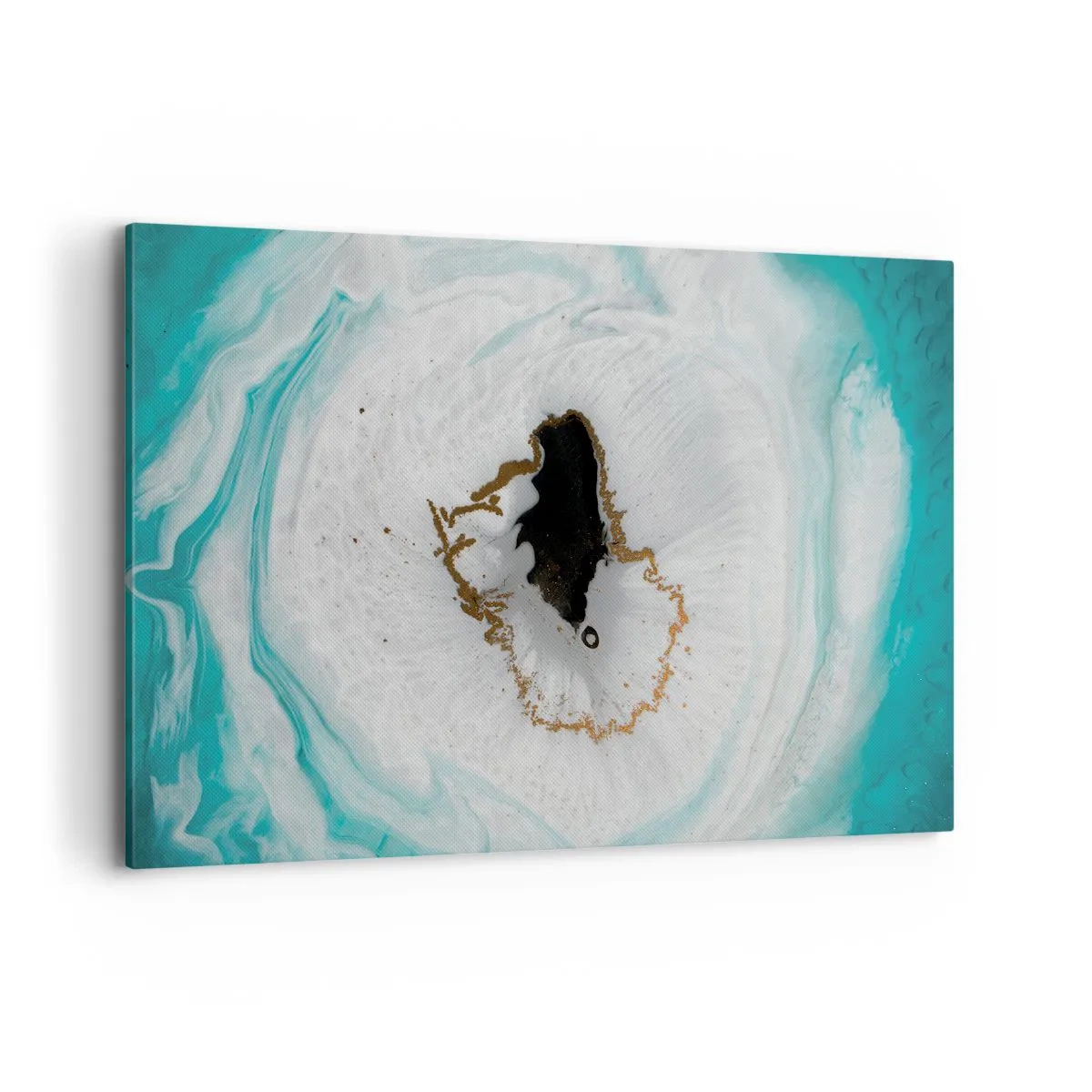 Schilderen op canvas - Binnendringen - 120x80 cm