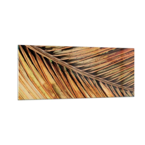 Schilderen op glas - Kokos goud - 100x40 cm