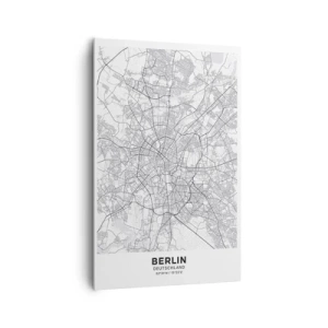 Schilderen op canvas - Berlijnse bloem - 80x120 cm