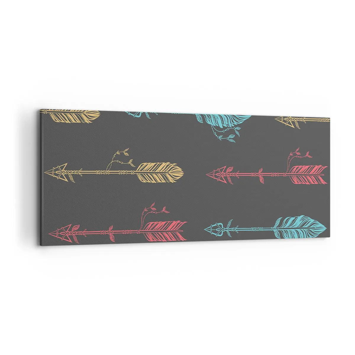 Schilderen op canvas - In de verordening - 120x50 cm