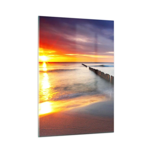 Schilderen op glas - Luister naar de stilte - 50x70 cm