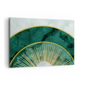 Schilderen op canvas - Een ander zonnestelsel - 100x70 cm