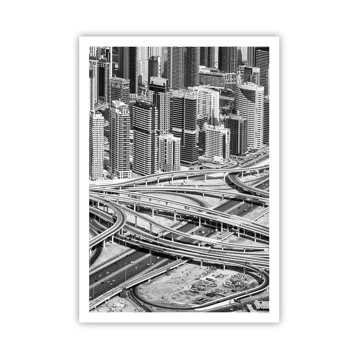 Poster - Dubai - de onmogelijke stad - 70x100 cm