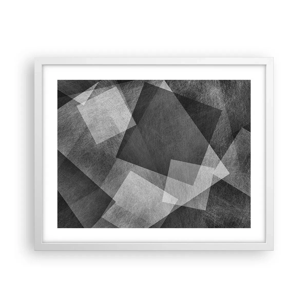 Poster in een witte lijst - Het eeuwige symbool van duurzaamheid en orde - 50x40 cm